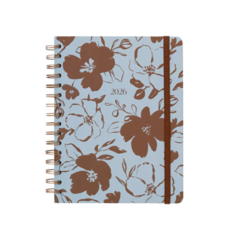 agenda blue mocha